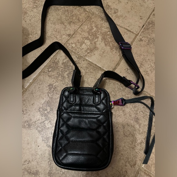 Aimee Kestenberg Small Crossbody with Rainbow Iridescent Oil Slick Hardware - Picture 5 of 16